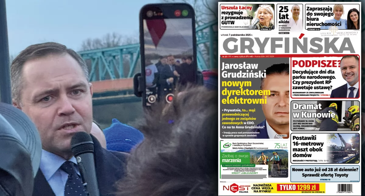 Gazeta Gryfińska, prezydent zawetuje ustawę parku narodowym - zdjęcie, fotografia