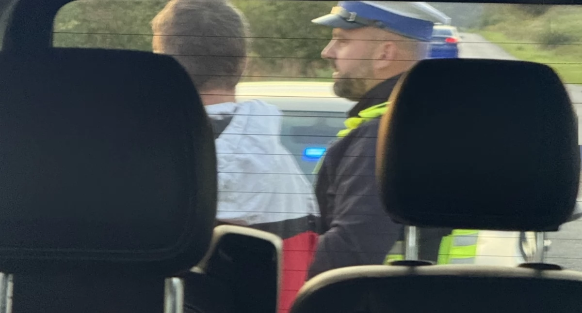 Policja - kryminalne, Krzysztof Chwesiuk zatrzymał pijanego motorowerzystę! [ZDJĘCIA] - zdjęcie, fotografia