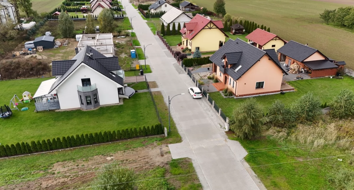 Inwestycje, Zakończono przebudowę ulicy Wiosennej - zdjęcie, fotografia