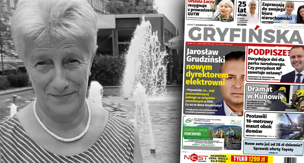 Gazeta Gryfińska, Była ukochaną nauczycielką szkole spędziła całe dorosłe życie - zdjęcie, fotografia