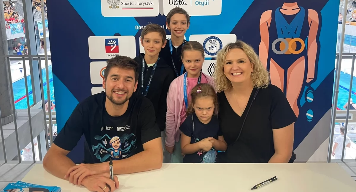 Pływanie, Gryfinianie pływali Otyli Jędrzejczak! - zdjęcie, fotografia