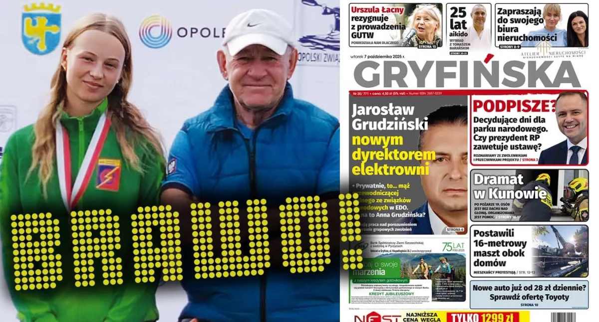 Gazeta Gryfińska, Zakończyła sezon dwoma medalami Mistrzostw Polski! - zdjęcie, fotografia