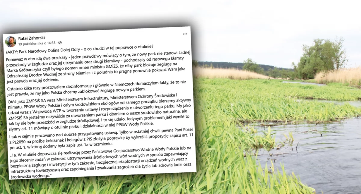 Natura Miejsca, Dlaczego poprawką zmieniono ustawę powołującą narodowy - zdjęcie, fotografia