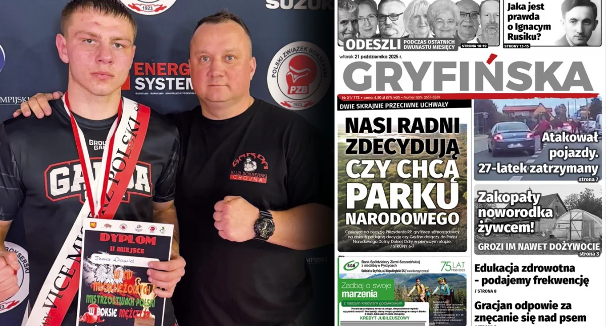 Gazeta Gryfińska, Dawid znów pokazał klasę! - zdjęcie, fotografia