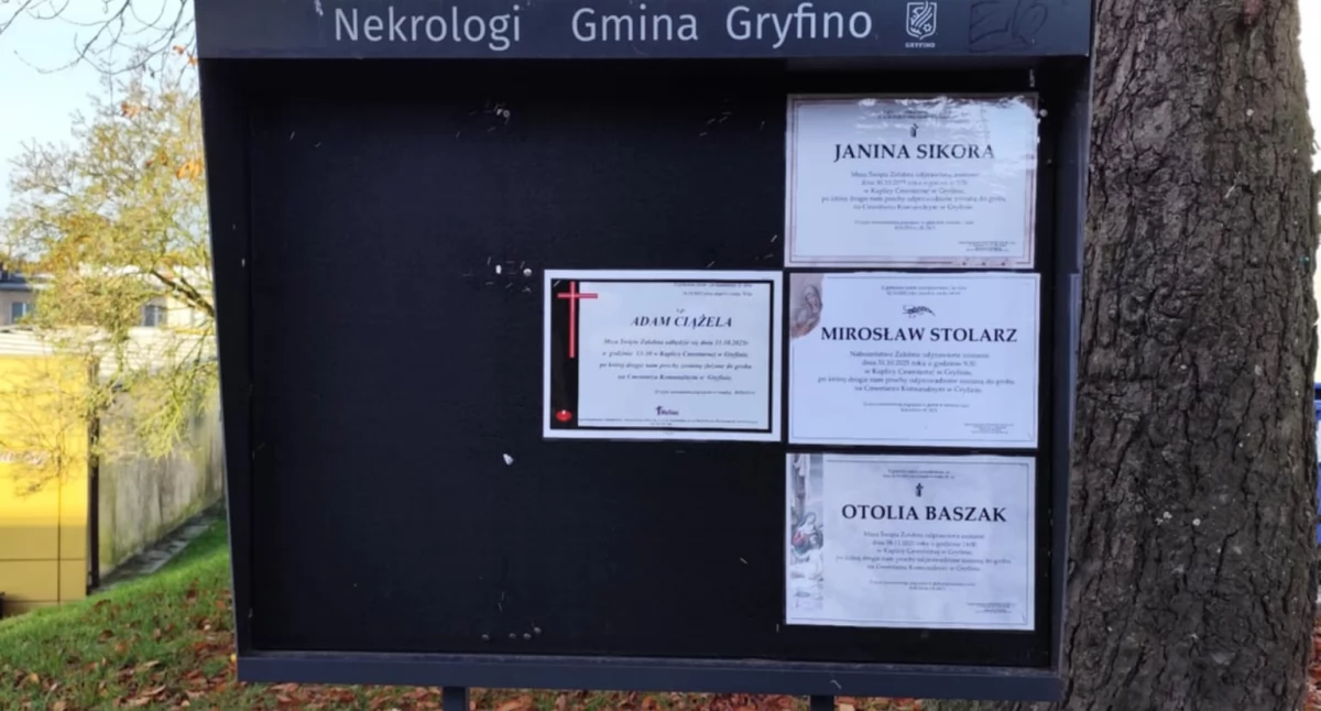 Odeszli, Anielski orszak niech dusze gryfinian przyjmie - zdjęcie, fotografia