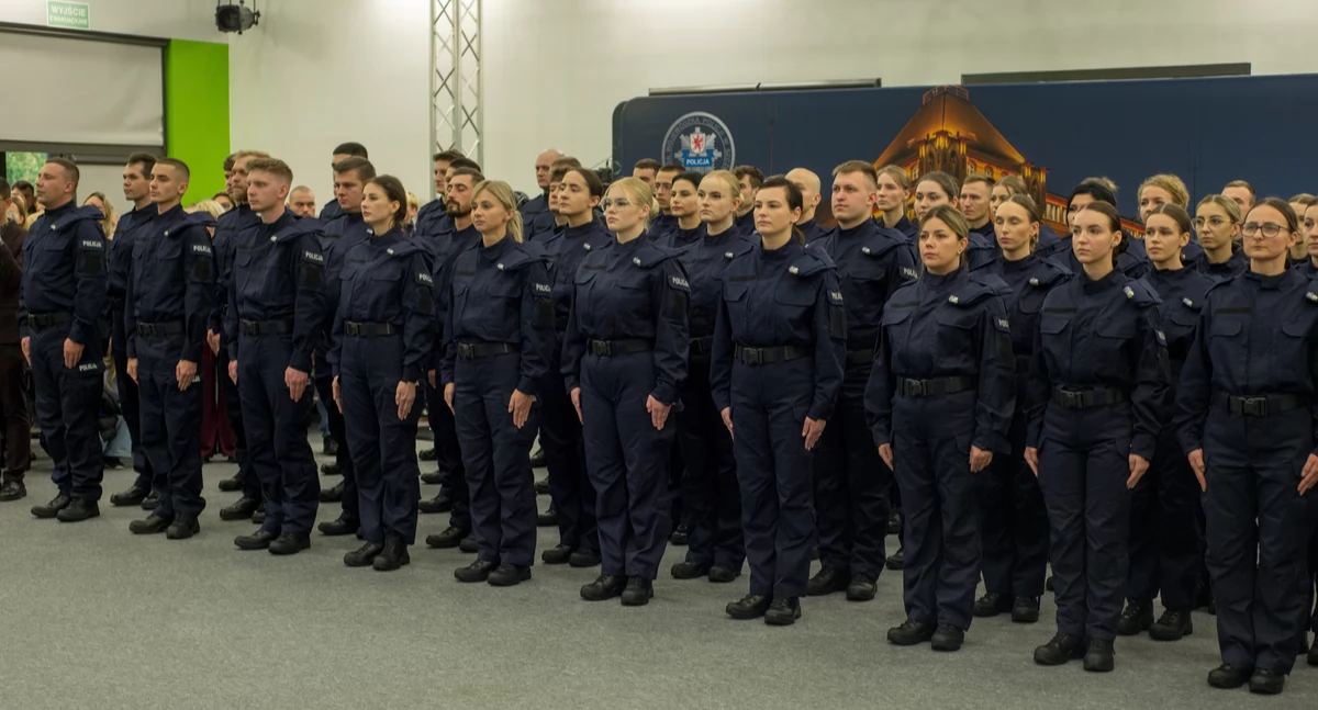 Policja - kryminalne, policjanci wstąpili służby Niektórzy trafią naszego regionu - zdjęcie, fotografia
