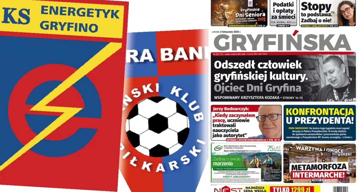 Gazeta Gryfińska, derby! Kaczyński będzie Mourinho - zdjęcie, fotografia