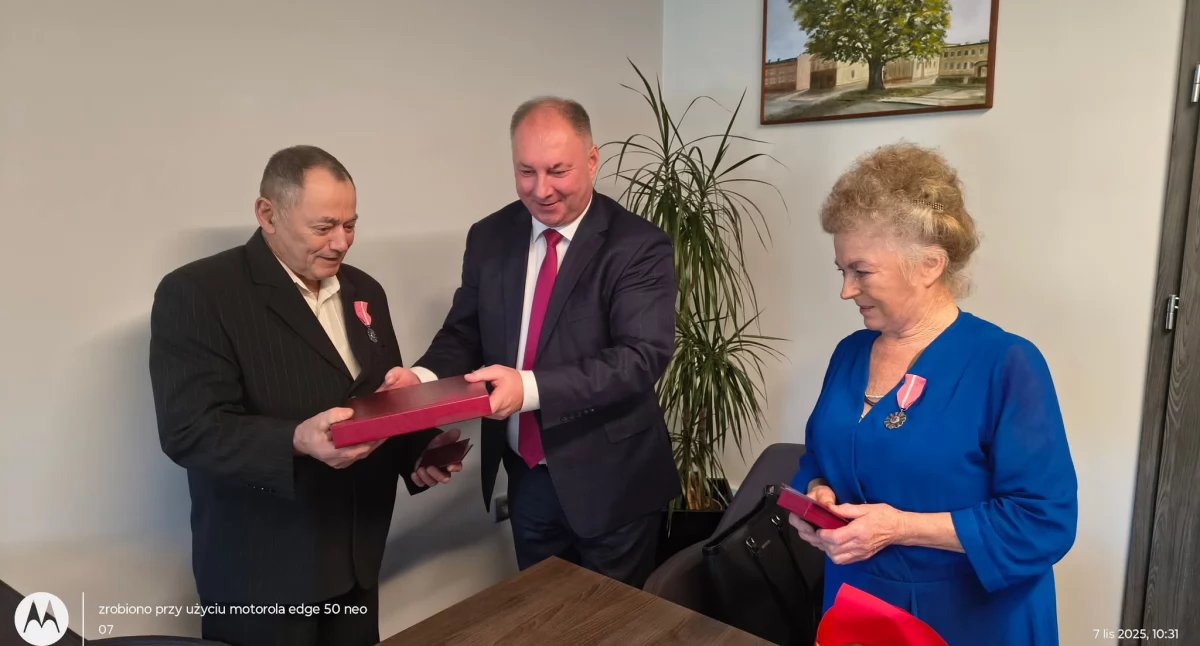 Seniorzy, Jubileusz Złotych Godów gminie Banie - zdjęcie, fotografia