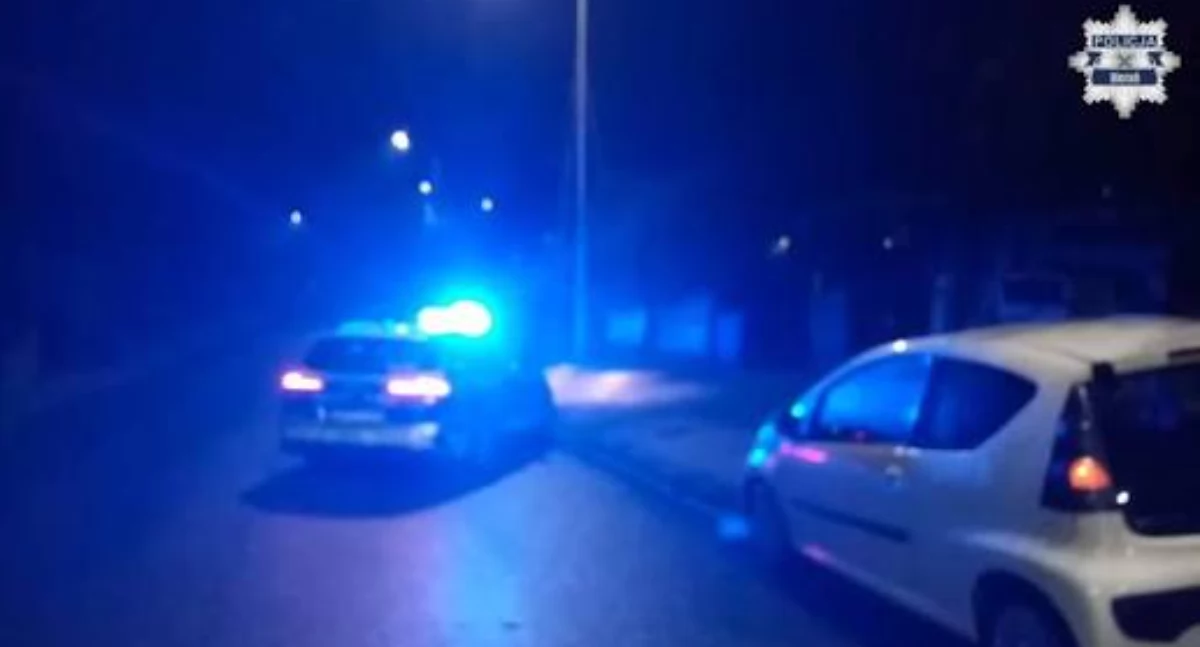 Policja - kryminalne, Jechał przez Raczki mając prawie promile - zdjęcie, fotografia
