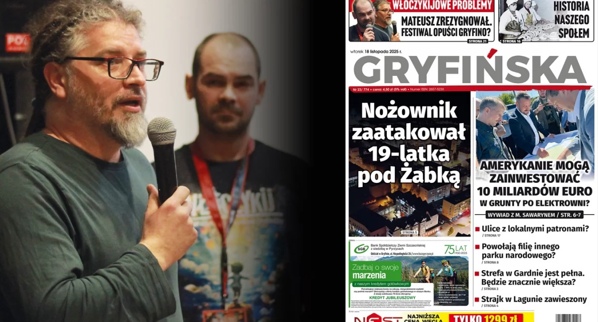Gazeta Gryfińska, Woźniakowski zrezygnował Włóczykij opuści Gryfino - zdjęcie, fotografia