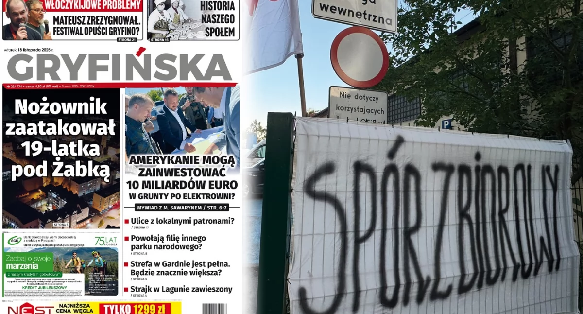 Gazeta Gryfińska, Strajk Lagunie został zawieszony - zdjęcie, fotografia