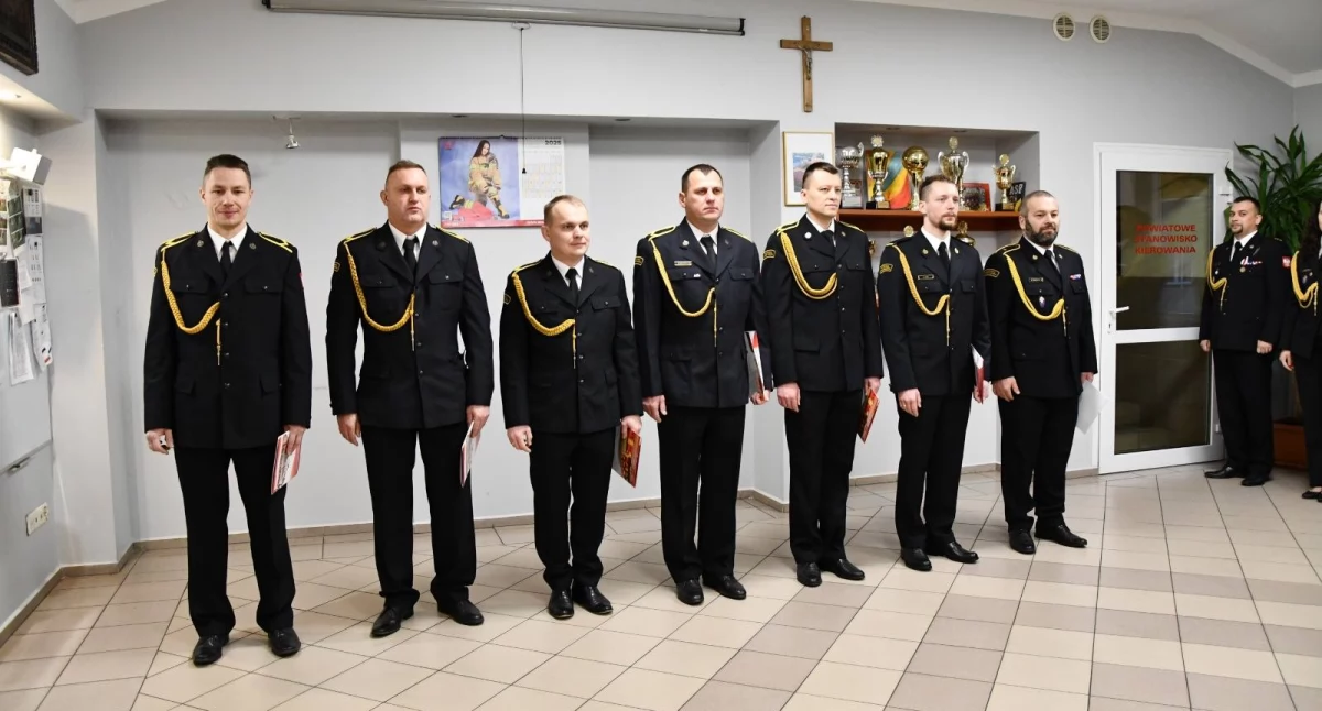 Straż pożarna, Gryfińscy strażacy awansami! [GALERIA] - zdjęcie, fotografia