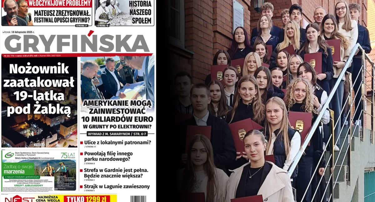 Grafika: stypendyści rady powiatu