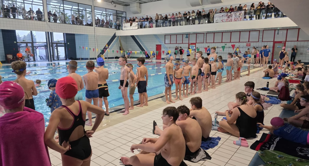 Pływanie, zawodch Lagunie udział wzięło zawodników klubu Marlin! [WYNIKI] - zdjęcie, fotografia