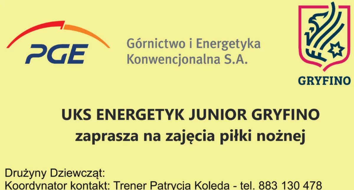 Piłka nożna, Energetyk Junior Gryfino zaprasza zajęcia piłki nożnej - zdjęcie, fotografia