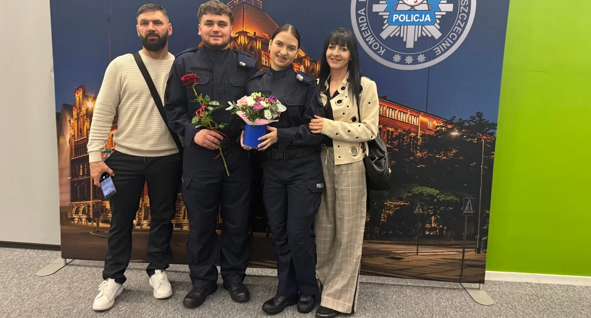 Policja - kryminalne, Szeregi policji zasiliło wczoraj nowych policjantów - zdjęcie, fotografia