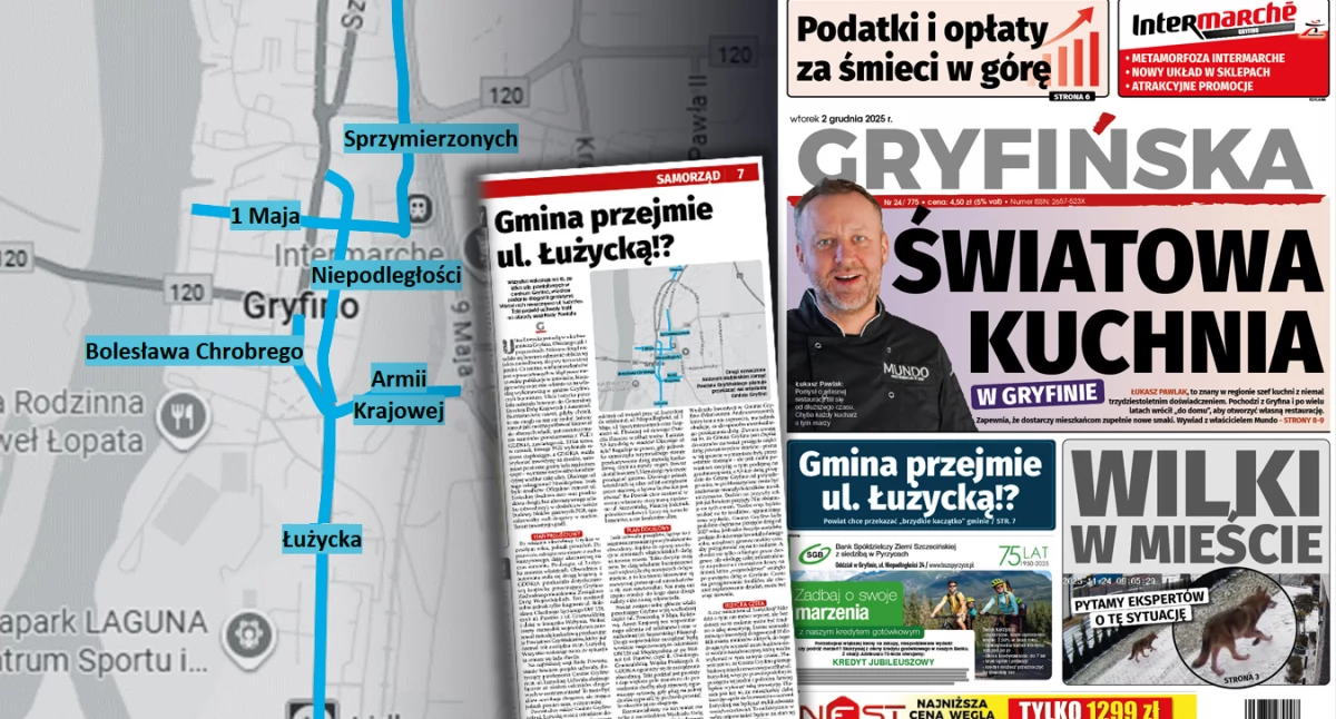 Gazeta Gryfińska, Gmina przejmie ulicę Łużycką! - zdjęcie, fotografia