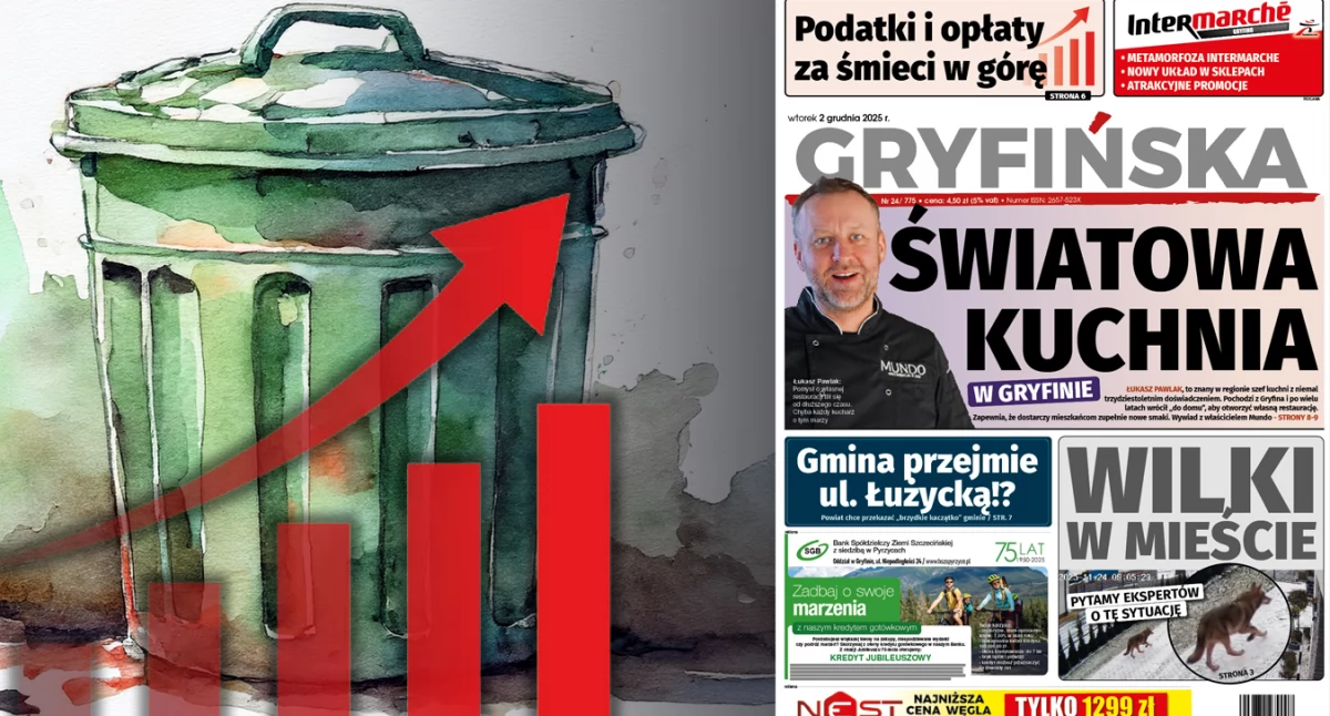Gazeta Gryfińska, Podajemy opłaty śmieci [PODWYŻKI] - zdjęcie, fotografia