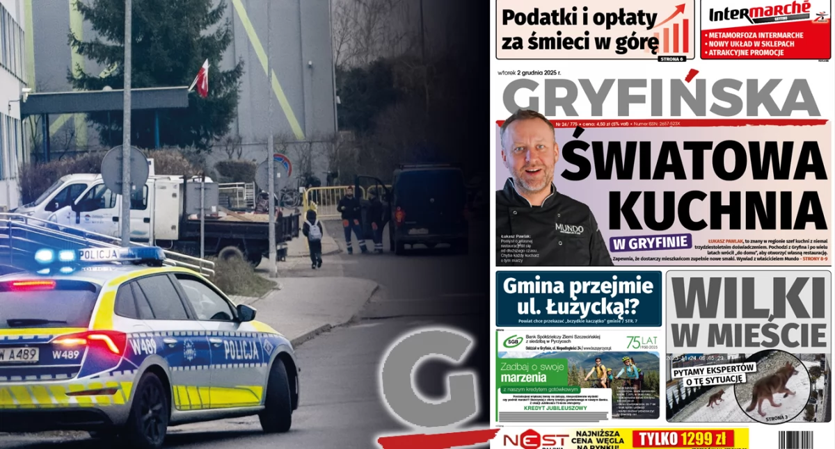 Gazeta Gryfińska, Parkingowy chaos szkole zrobią - zdjęcie, fotografia