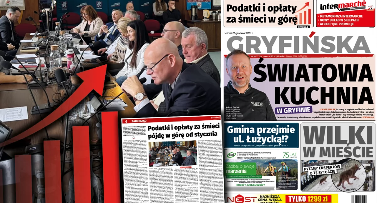 Gazeta Gryfińska, Podwyżka podatku nieruchomości Napięcie wśród radnych - zdjęcie, fotografia