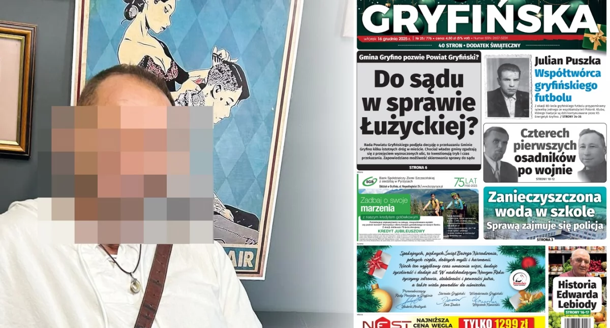 Gazeta Gryfińska, Proces Szamana Tywicy został utajniony - zdjęcie, fotografia