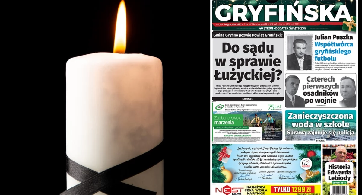 Gazeta Gryfińska, Odeszła najstarsza gryfinianka - zdjęcie, fotografia