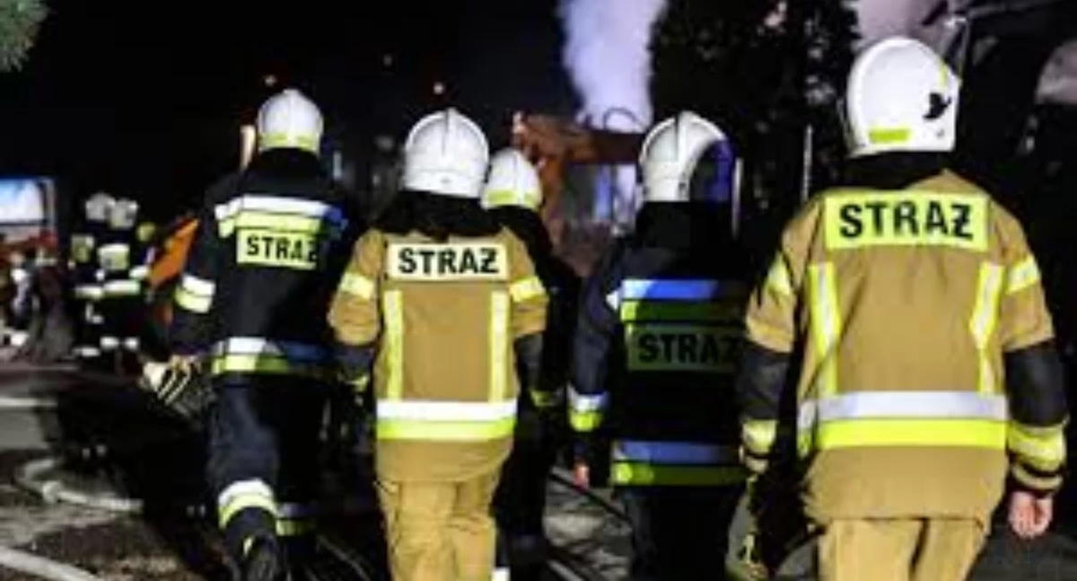 Straż pożarna, Strażacy policjanci znaleźli zwłoki letniego mężczyzny - zdjęcie, fotografia