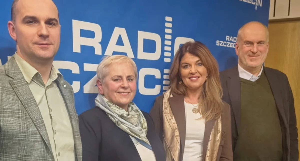 Władze Gminy Chojna oraz burmistrz i radna Gminy Gryfino / radioszczecin.pl