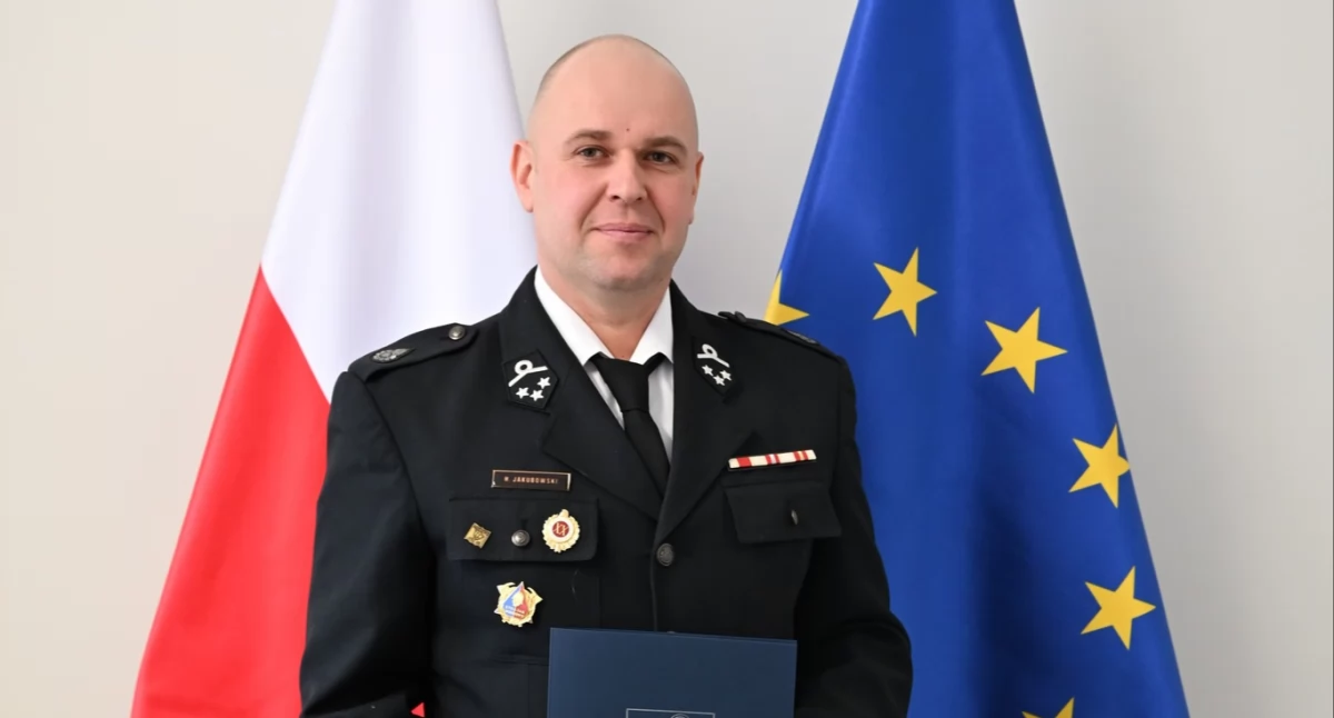 Info, Zmiana stanowisku Komendanta Gminnego Ochrony Przeciwpożarowej - zdjęcie, fotografia