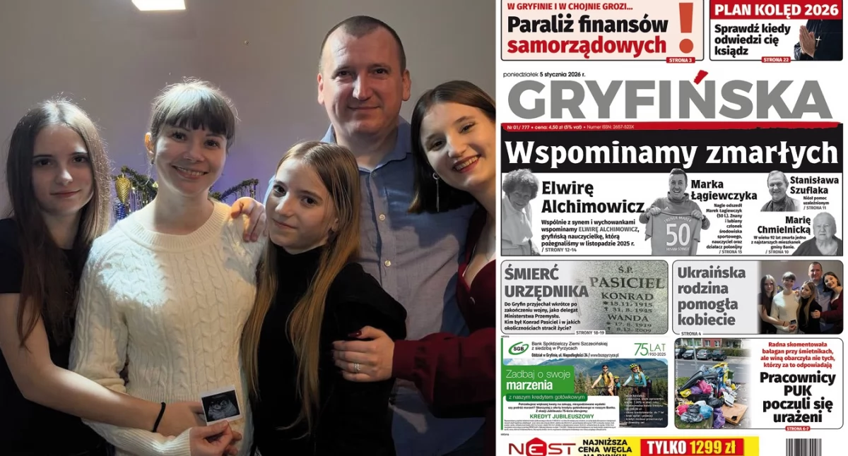 Gazeta Gryfińska, Ukraińskie małżeństwo pomogło kobiecie która wymagała pomocy medycznej - zdjęcie, fotografia