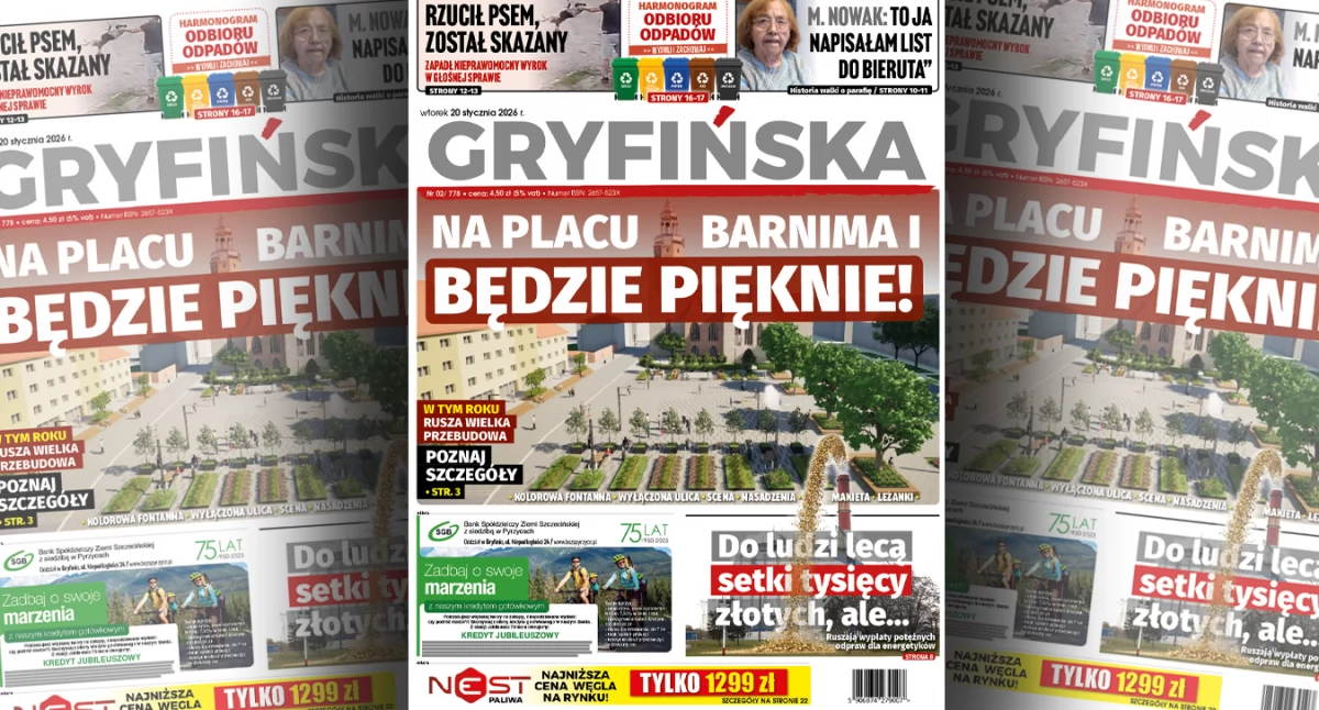 Gazeta Gryfińska, numer Gazety Gryfińskiej [VIDEO] - zdjęcie, fotografia
