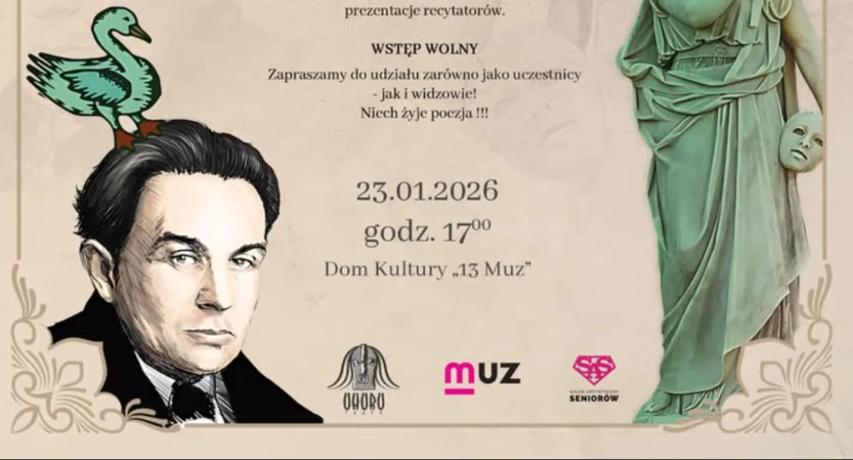 Teatr, Zapraszają Festiwal Sztuki Słowa Gałczyńskiego - zdjęcie, fotografia