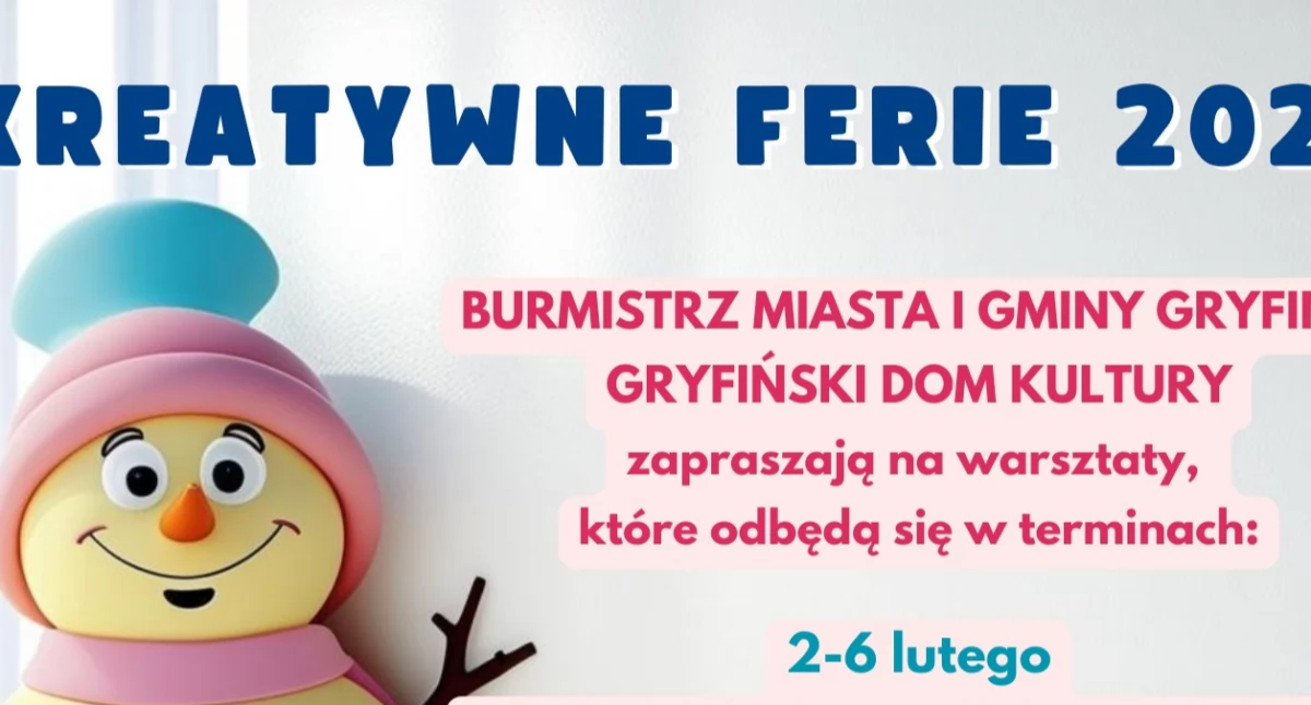 Wystawy Warsztaty, Kreatywne Ferie Gryfińskim Domem Kultury - zdjęcie, fotografia