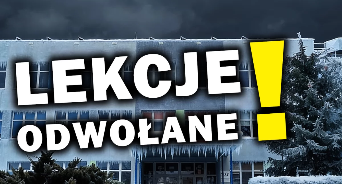 Szkoły i przedszkola, Odwołują zajęcia szkolne - zdjęcie, fotografia