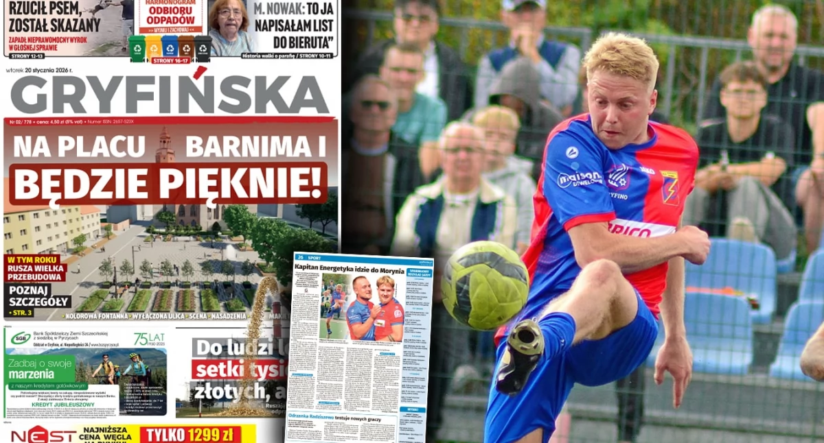 Gazeta Gryfińska, Kapitan Energetyka przechodzi Morzycka Moryń - zdjęcie, fotografia