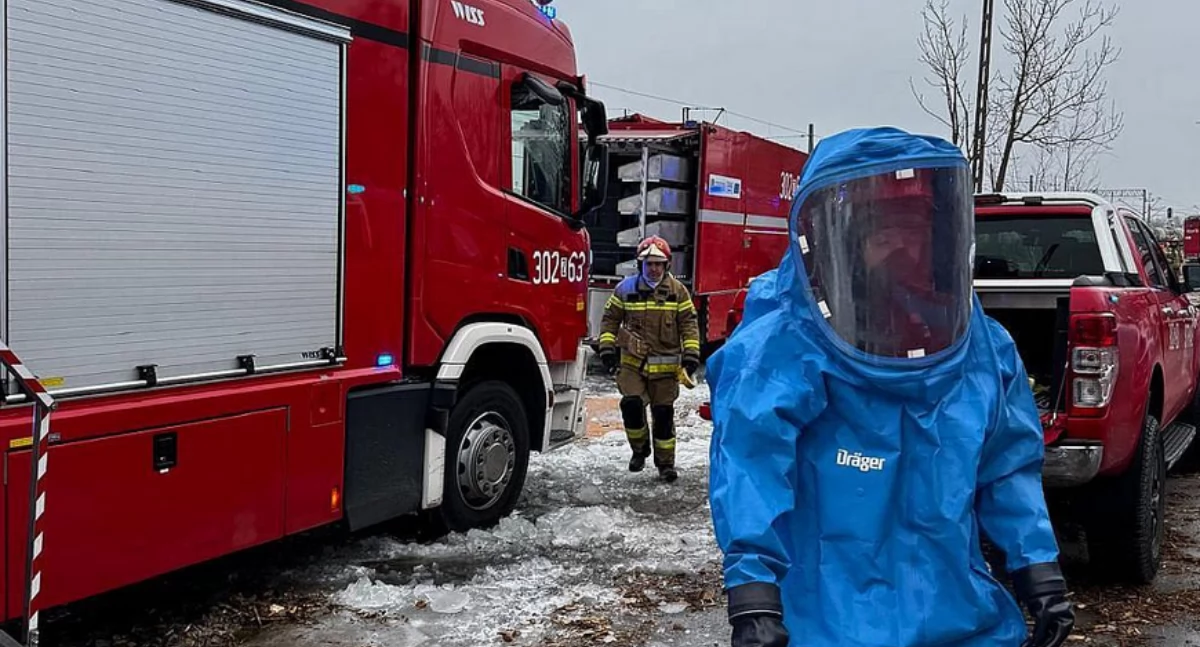 Straż pożarna, istny armagedon wyglądały ostatnie powiecie gryfińskim - zdjęcie, fotografia