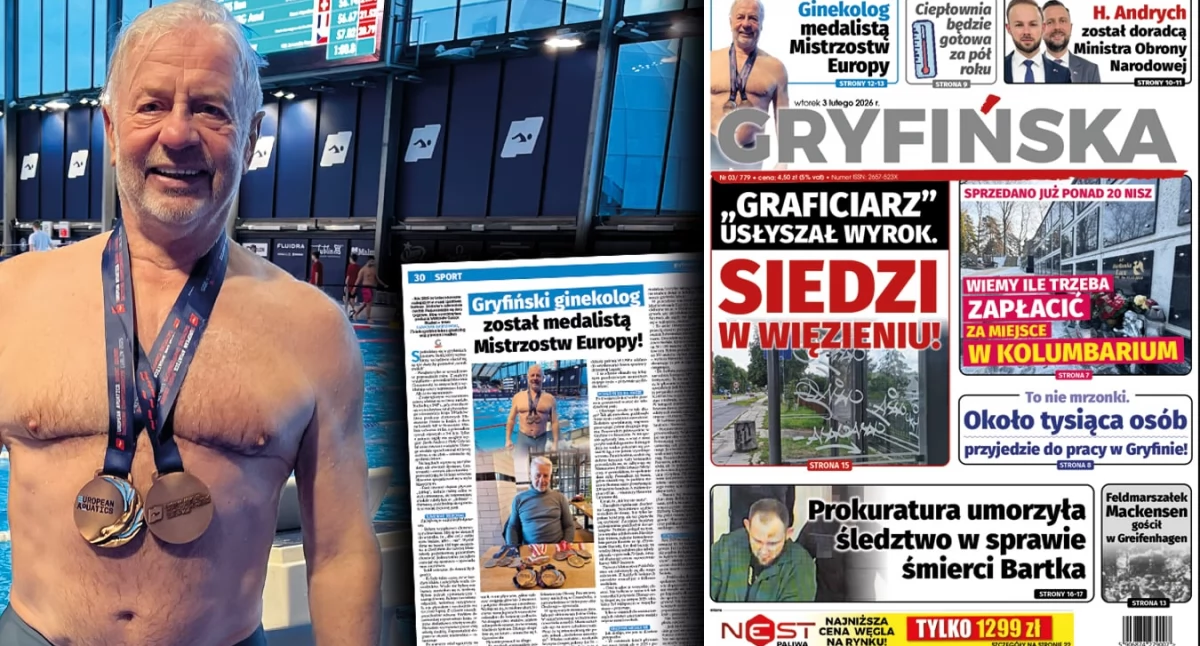 Gazeta Gryfińska, Gryfiński ginekolog został medalistą Mistrzostw Europy! - zdjęcie, fotografia