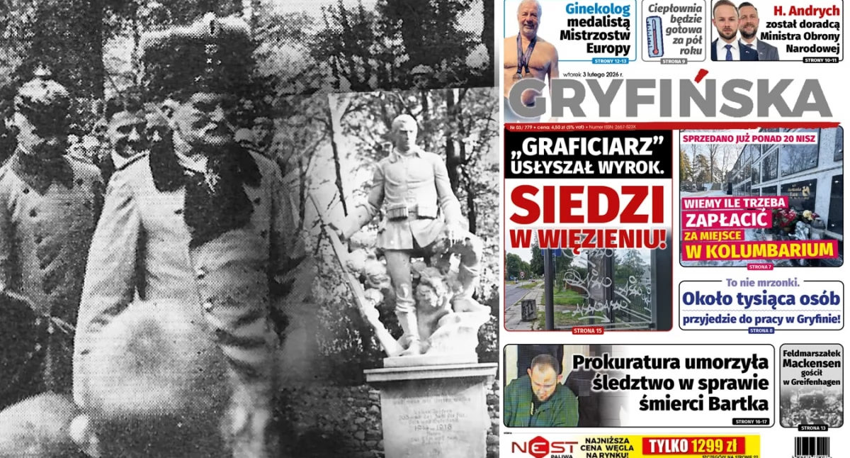 Gazeta Gryfińska, Feldmarszałek Mackensen gościł Greifenhagen - zdjęcie, fotografia
