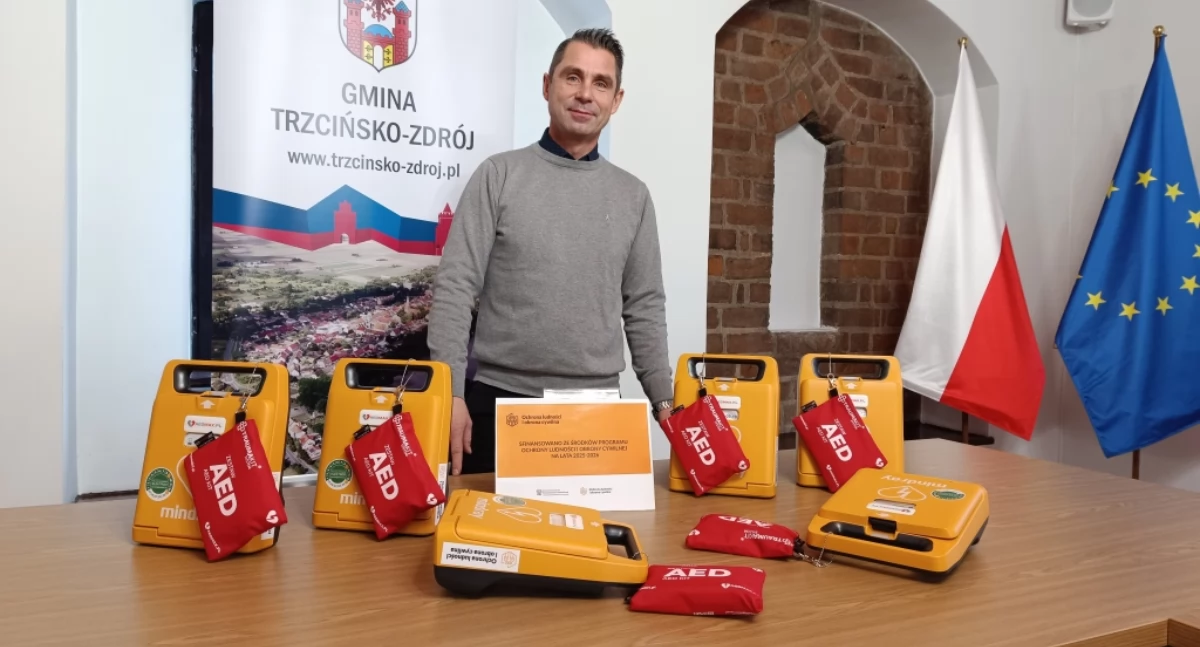 Straż pożarna, Gmina Trzcińsko Zdrój wzmacnia bezpieczeństwo mieszkańców - zdjęcie, fotografia