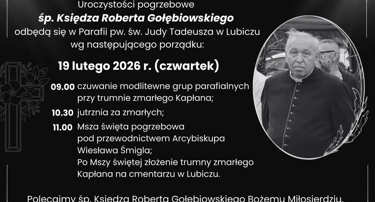 Gazeta Gryfińska, Jutro pogrzeb Roberta Wspominamy życie zmarłego proboszcza - zdjęcie, fotografia