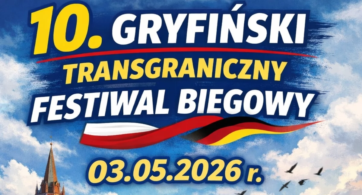 Biegi, Ruszyły zapisy jubileuszowy Gryfiński Transgraniczny Festiwal Biegowy - zdjęcie, fotografia