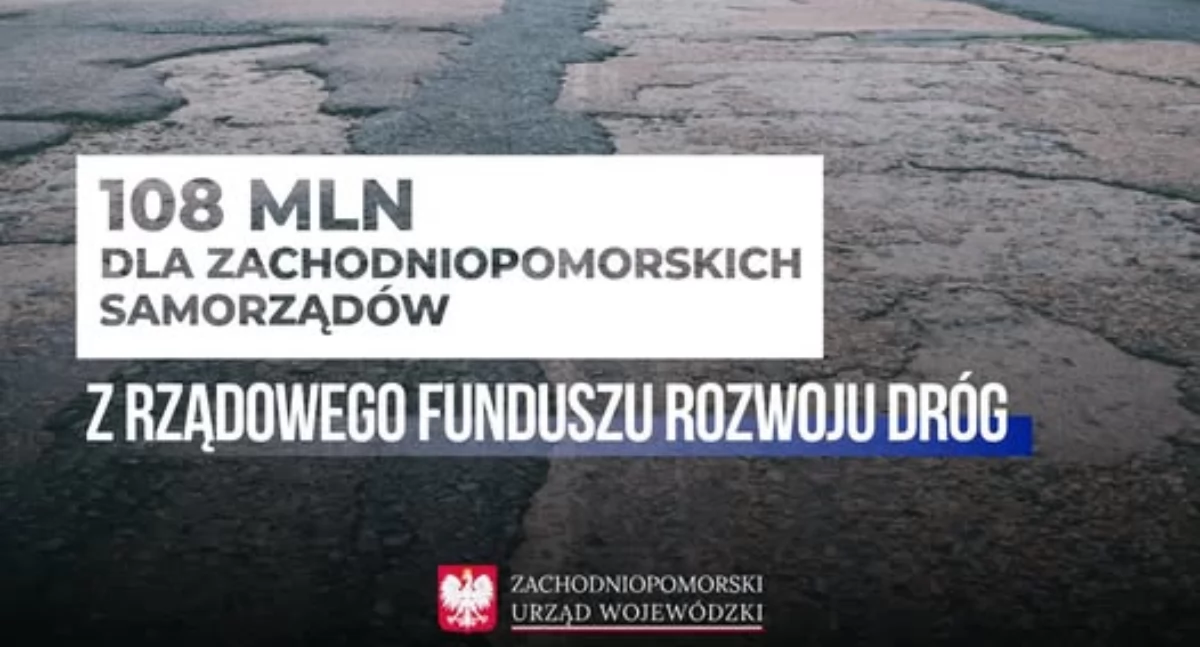 Inwestycje, Rząd przeznaczył drogi powiatu gryfińskiego popłynie - zdjęcie, fotografia