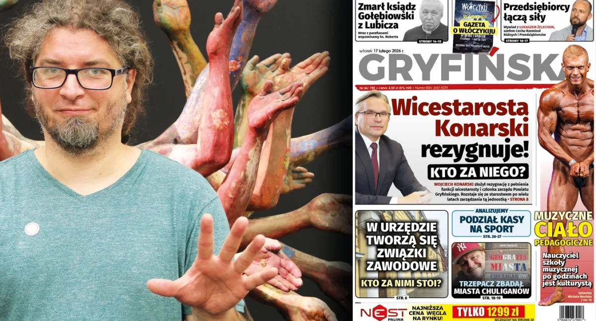 Gazeta Gryfińska, Przemek Lewandowski sobie przerwę - zdjęcie, fotografia