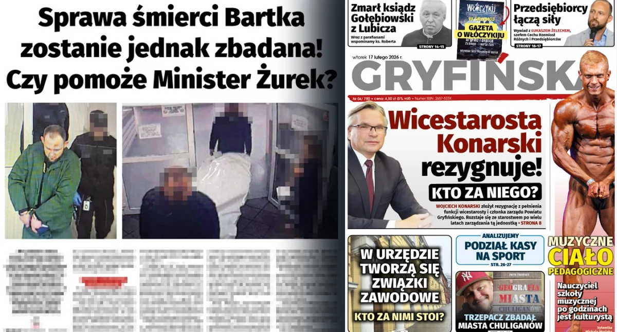 Gazeta Gryfińska, Minister Żurek pomoże rodzinie Bartka Miecznikowskiego - zdjęcie, fotografia