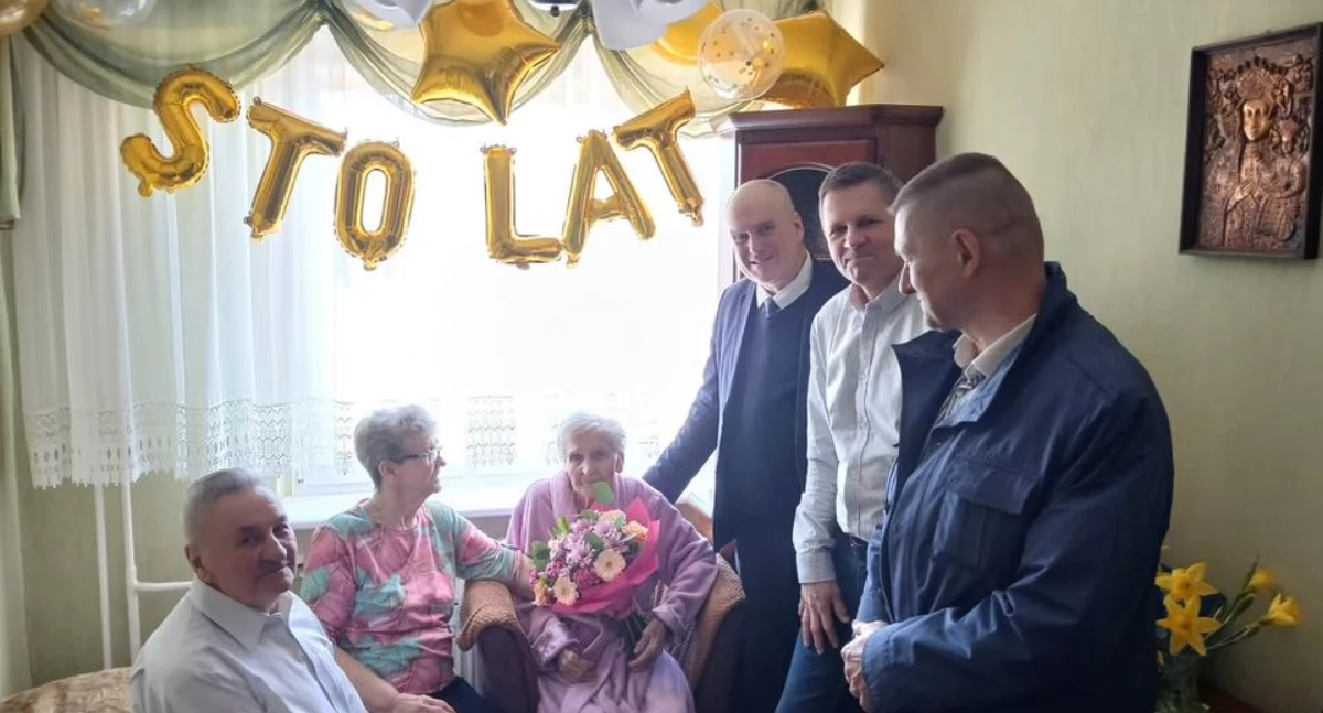 Seniorzy, Wyjątkowy Jubileusz Gminie Gryfino Aleksandry! - zdjęcie, fotografia