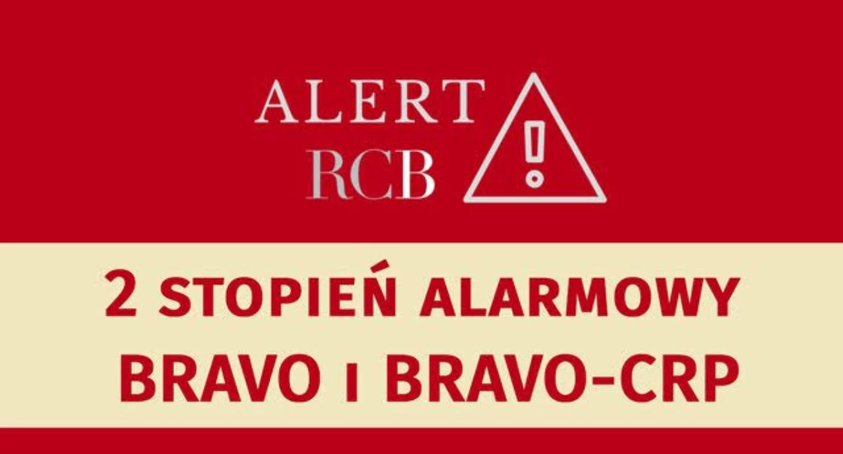 Info, Władze wprowadziły drugi stopień alarmowy BRAVO - zdjęcie, fotografia
