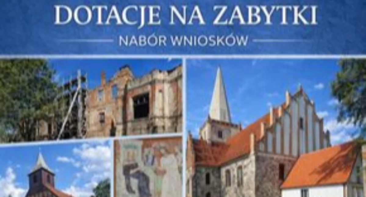 Info, Szansa wsparcie zabytkach ruszył nabór wniosków - zdjęcie, fotografia