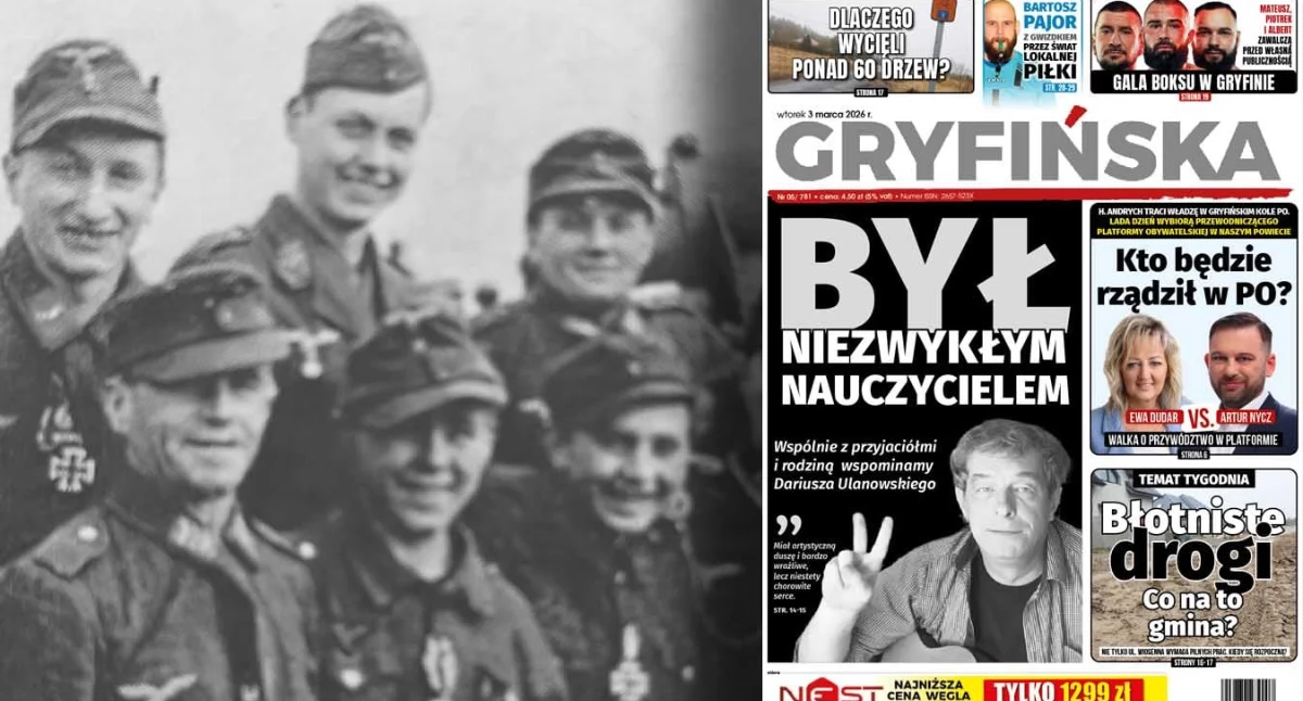 Gazeta Gryfińska, była Hedwig Köttel która bała radzieckich czołgów - zdjęcie, fotografia