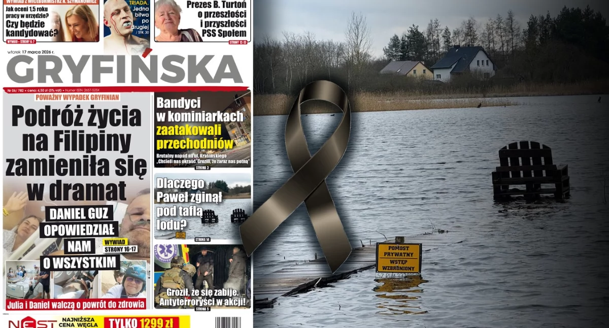 Gazeta Gryfińska, Paweł miał trudne życie rodzinie pisały wszystkie ogólnopolskie media - zdjęcie, fotografia