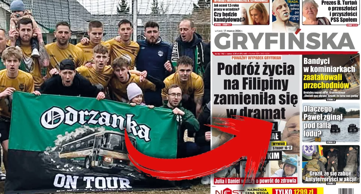 Gazeta Gryfińska, sobotę derby! Odrzanka zagra Grotem Gryfinie - zdjęcie, fotografia